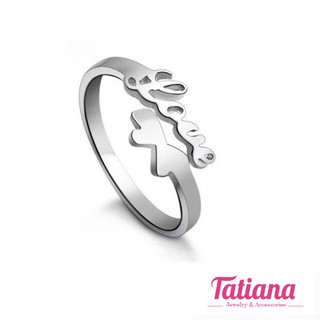 Nhẫn Tim Love - Tatiana - N2358 ( Bạc)