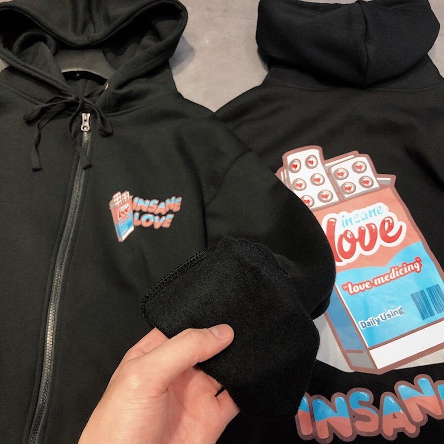 Áo khoác unisex form rộng Nỉ Thuoc Love nam nữ ulzzang WIND | BigBuy360 - bigbuy360.vn