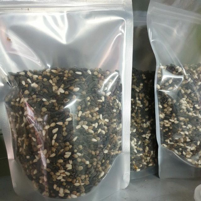 hạt láng, kham, ba khía hướng dương đen 4in1 - 500g