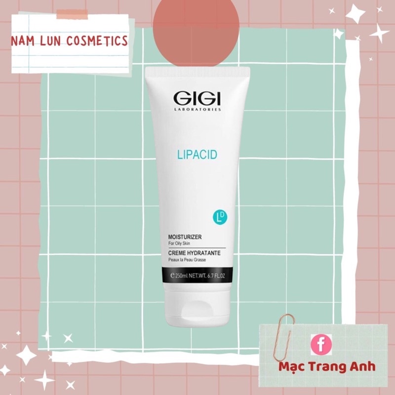 Kem dưỡng Gigi lipacid moisturizer creme