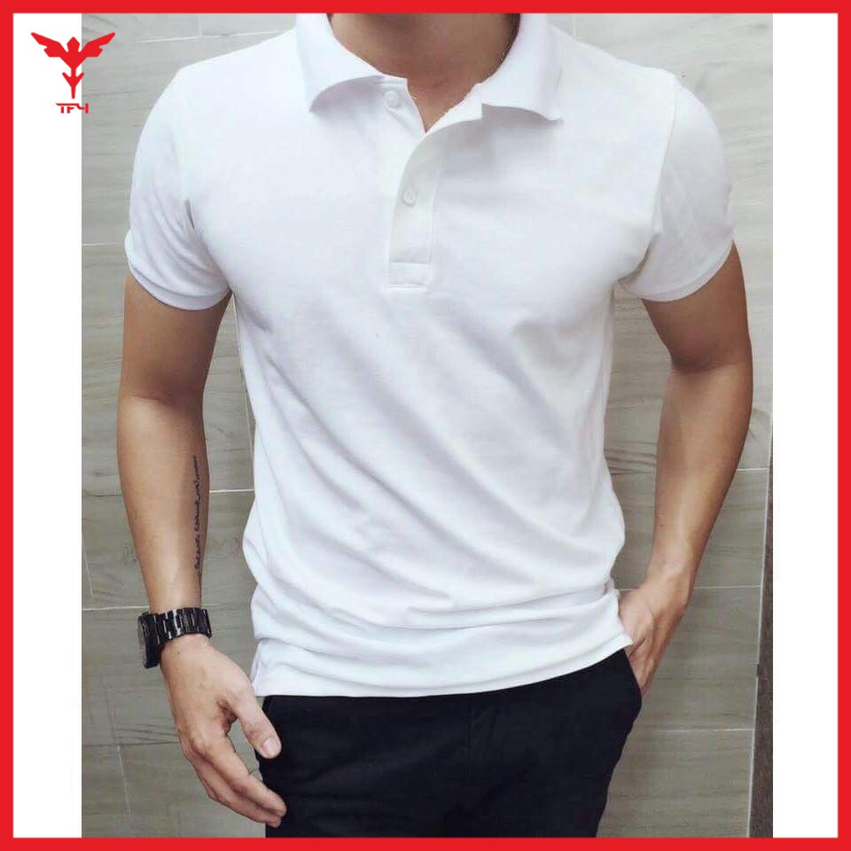 Áo Polo nam trơn , áo phông nam loại đẹp VNXK | BigBuy360 - bigbuy360.vn