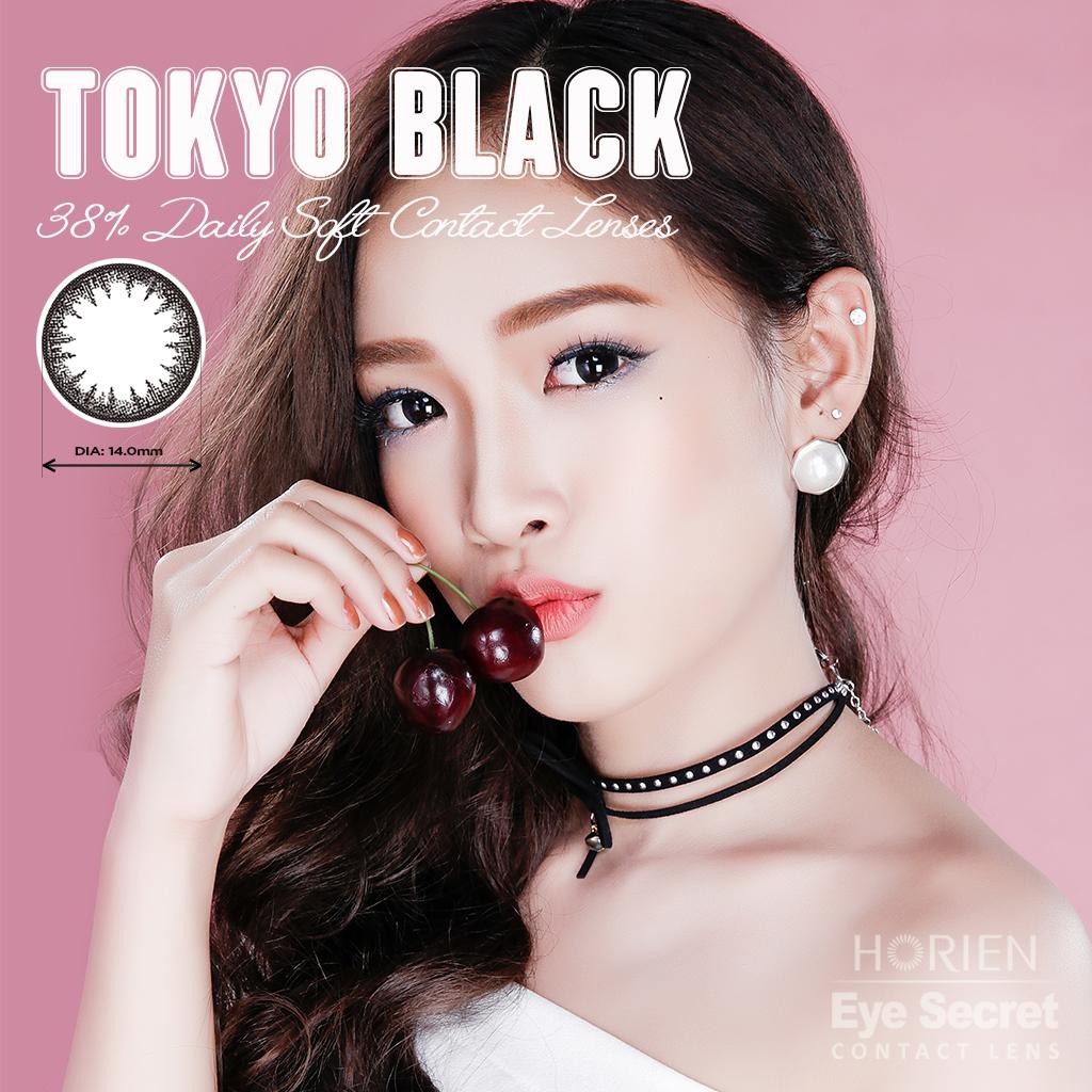 Kính áp tròng màu dùng 1 ngày Eye Secret Contact Lens - TOKYO BLACK