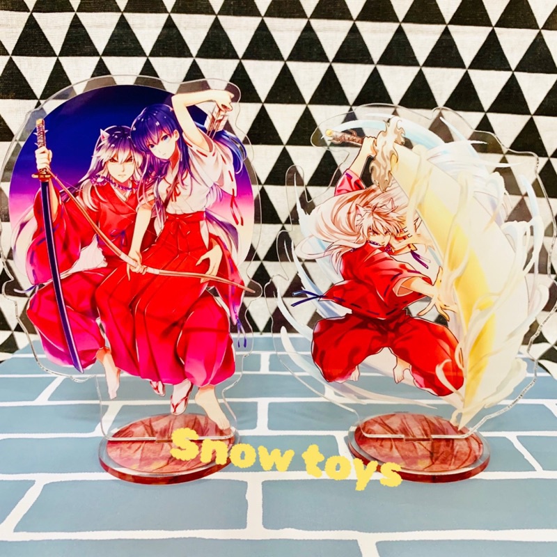 Mô Hình Tượng Standee Acrylic Mica - Inuyasha - Inu Yasha Higurashi Kagome Sesshomaru Kikyou Kikyo Sesomaru