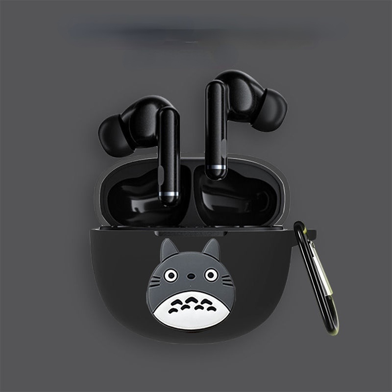 Sẵn Sàng! Vỏ Bọc Hộp Sạc Tai Nghe QCY HT03 Màu Trơn Dễ Thương