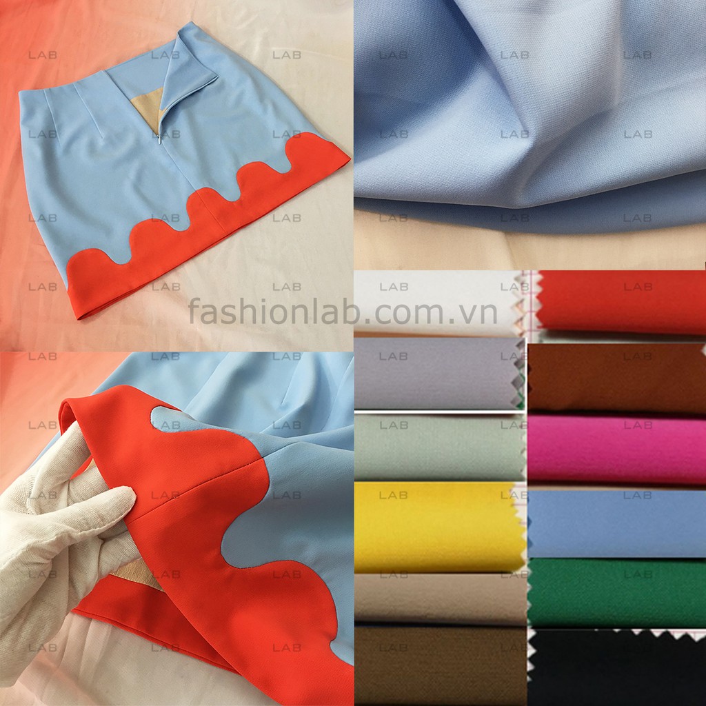 (video) Vải Twill Spandex - chéo chun (m) #0301