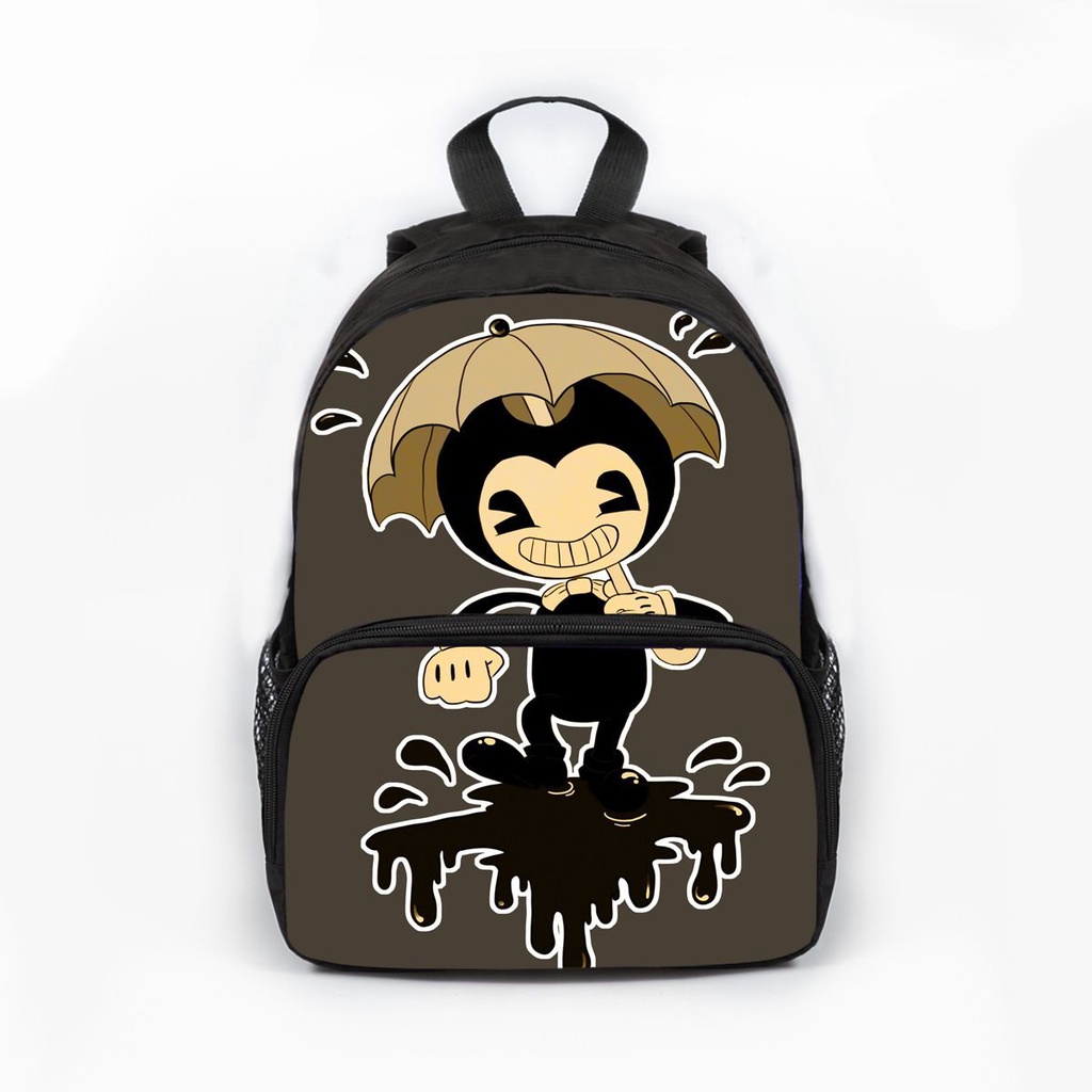 2022 Bendy and the Ink Machine Backpack Kids Pupils Scholbag Travel Bag Bookbag kid gift