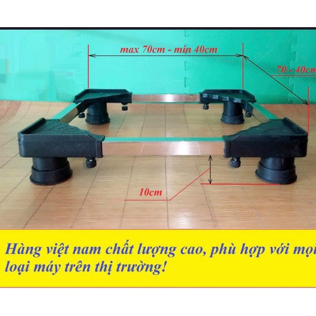 Kệ Kê Chân Để Tủ Lạnh - Máy Giặt
