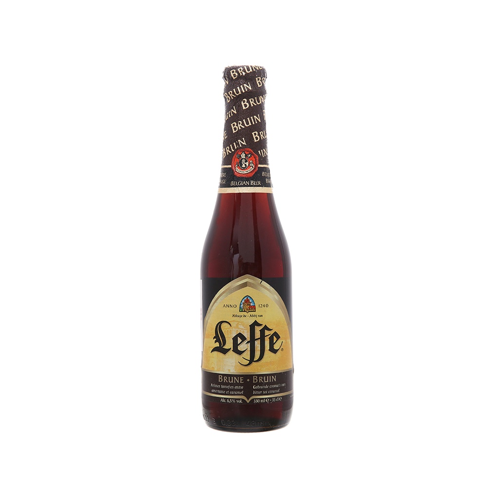 Thùng 24 Chai Leffe Brune (Leffe Nâu) - Bia Nhập Khẩu (330 ml/ chai)