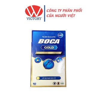 BOCA GOLD Viên Uống Hỗ Trợ Giảm Triệu Chứng Đau Xương Khớp 1 Lọ 60 viên - Victory Pharmacy