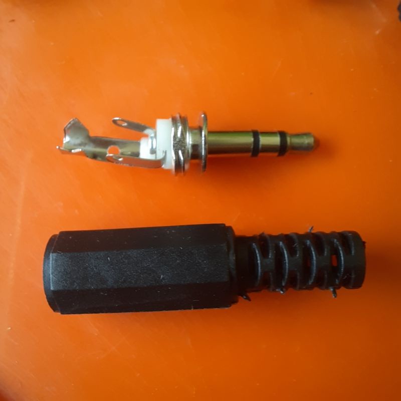 2 Đầu cắm audio 3.5  tự hàn dây