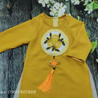 [NHẬP KIDTET hoàn 15% xu đơn 150k] Set áo dài thiết kế cao cấp (áo kèm quần _ có sẵn)