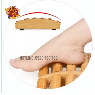 Bàn Massage Chân , Lăn Chân gỗ Gỗ Thông (Hàng chuẩn đẹp cao cấp)