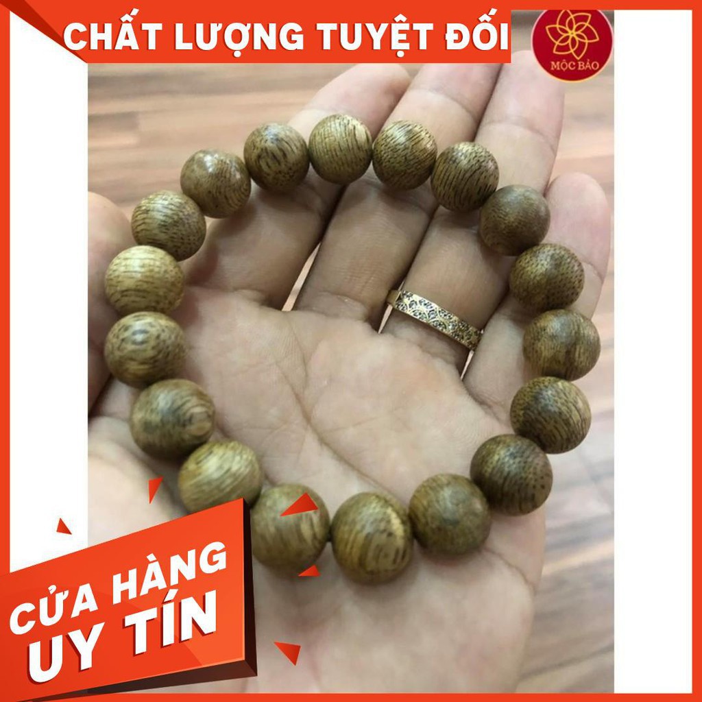 Vòng Tay Trầm Hương Thiên Nhiên - 12 MM - Bảo Hành Mùi Thơm Vĩnh Viễn