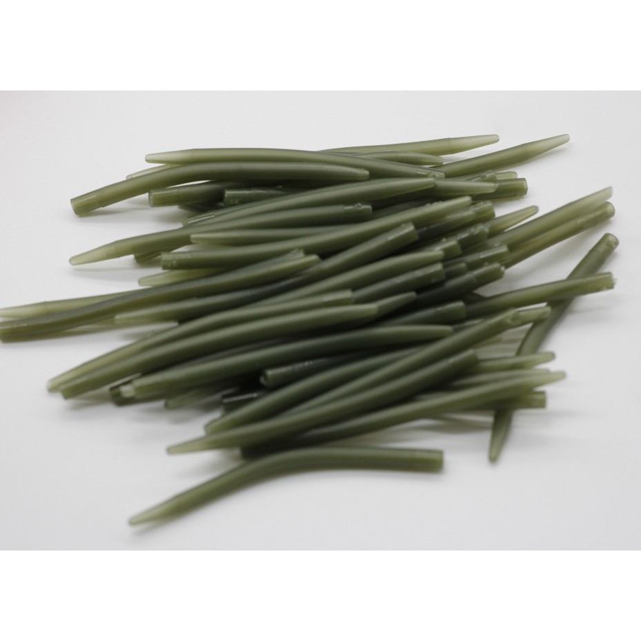 Set 50 phụ kiện nối móc câu cá chống rối màu nâu nhạt 37mm 54mm