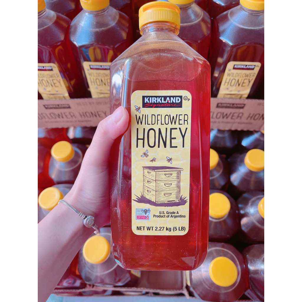 Mật ong cúa Mỹ Kirkland Signature Wildflower Honey 2.27kg