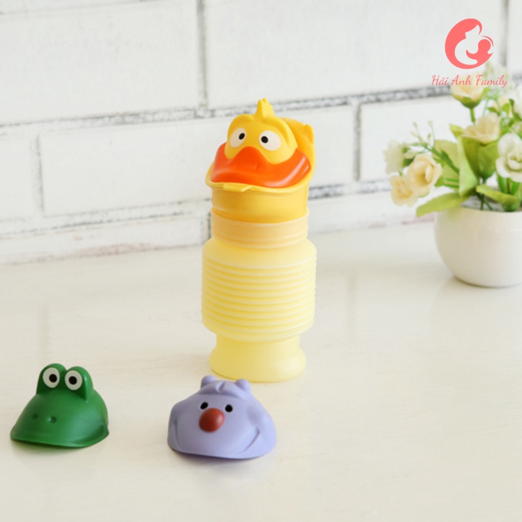 Bình đi tiểu mini cho bé trai, bé gái [Thuận tiện khi cho bé đi chơi, xe hơi, đi du lịch]