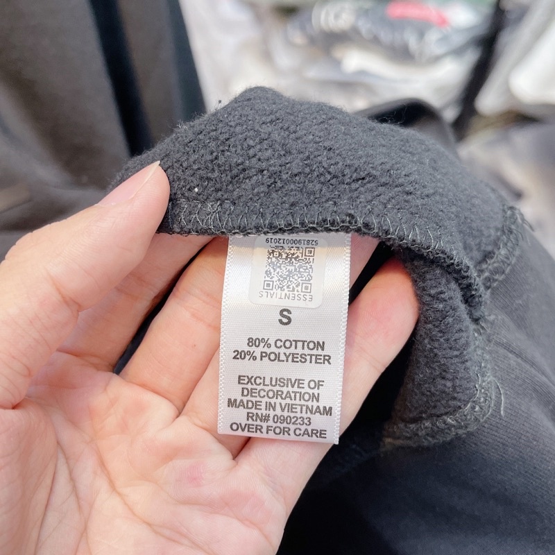 ⚡️[CHỈ 1 NGÀY] - Áo sweater Fear of God ESSENTIALS ss20 Black, áo sweater FOG