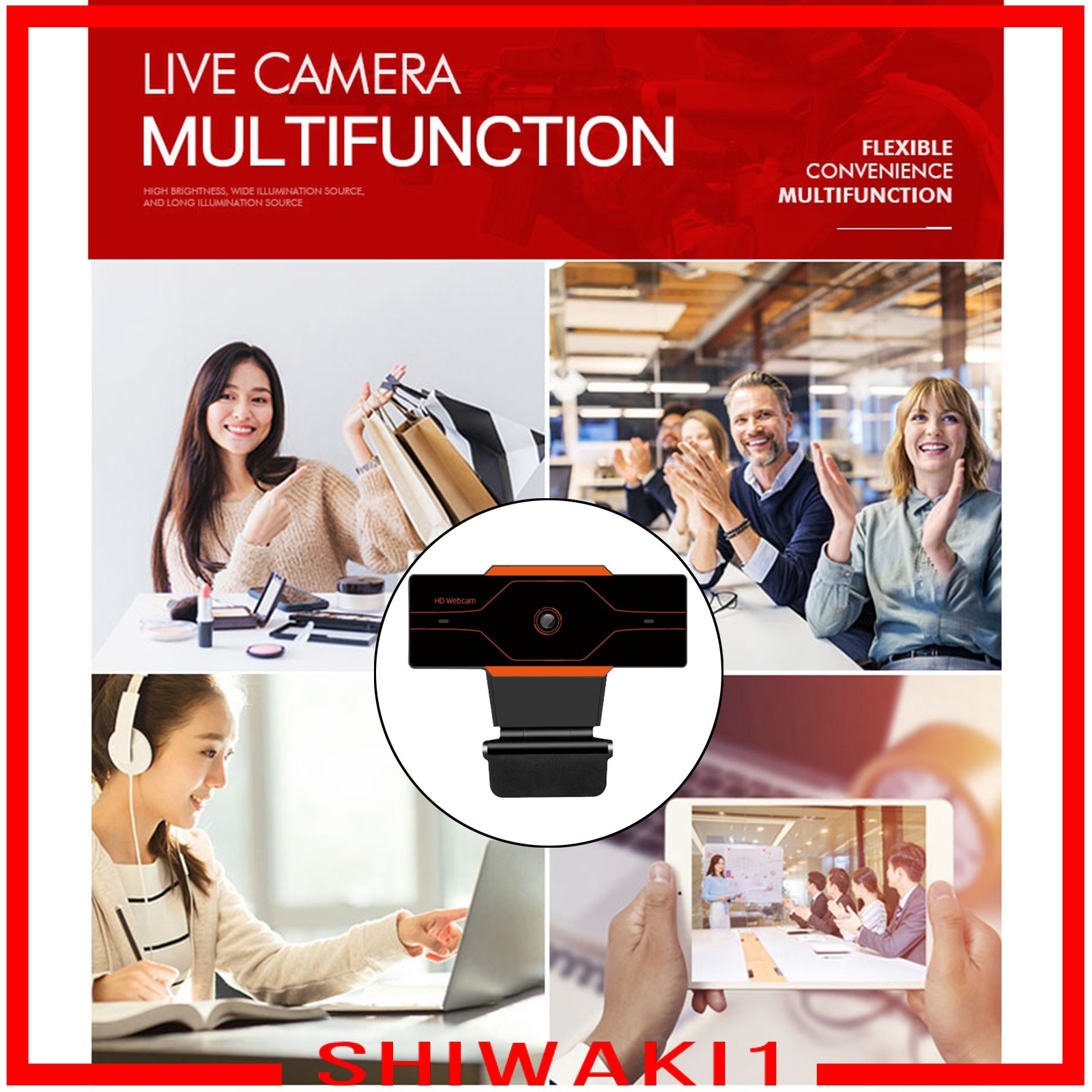 Webcam Hd Shiwaki1 Chuyên Dụng Cho Máy Tính