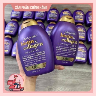 Cặp Gội Xả Biotin & Collagen Tím