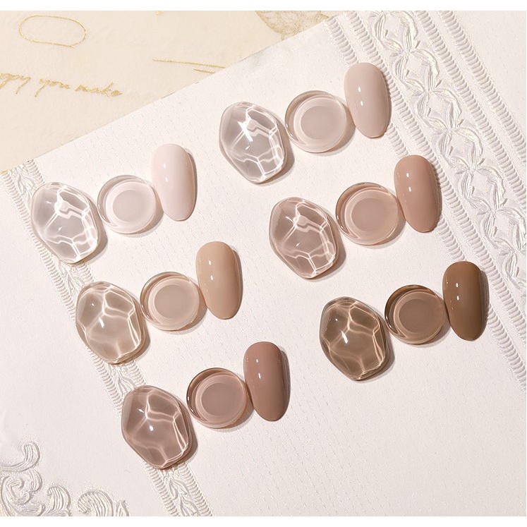 SƠN GEL AS TÔNG CÀ PHÊ SỮA 15ML. CHUẨN LOẠI 1. MÃ QZ 01 - 06