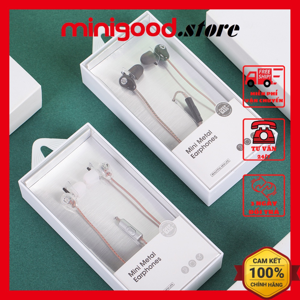 Tai nghe mini MINIGOOD 3 màu thời trang
