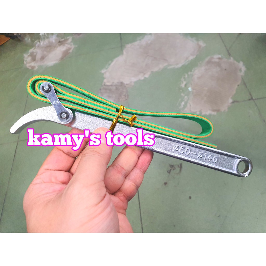 Cảo mở lọc nhớt lọc dầu dây da Kingtony dài 225mm model 3203 60mm-140mm