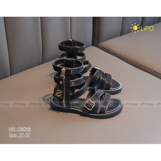 Sandal chiến binh cổ cao bé gái - DB058