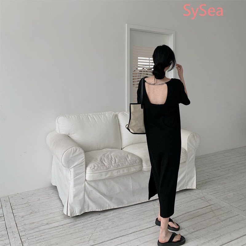 Đầm Hở Lưng size Lớn Thời Trang Mùa Hè Hàn Quốc Dành Cho Nữ