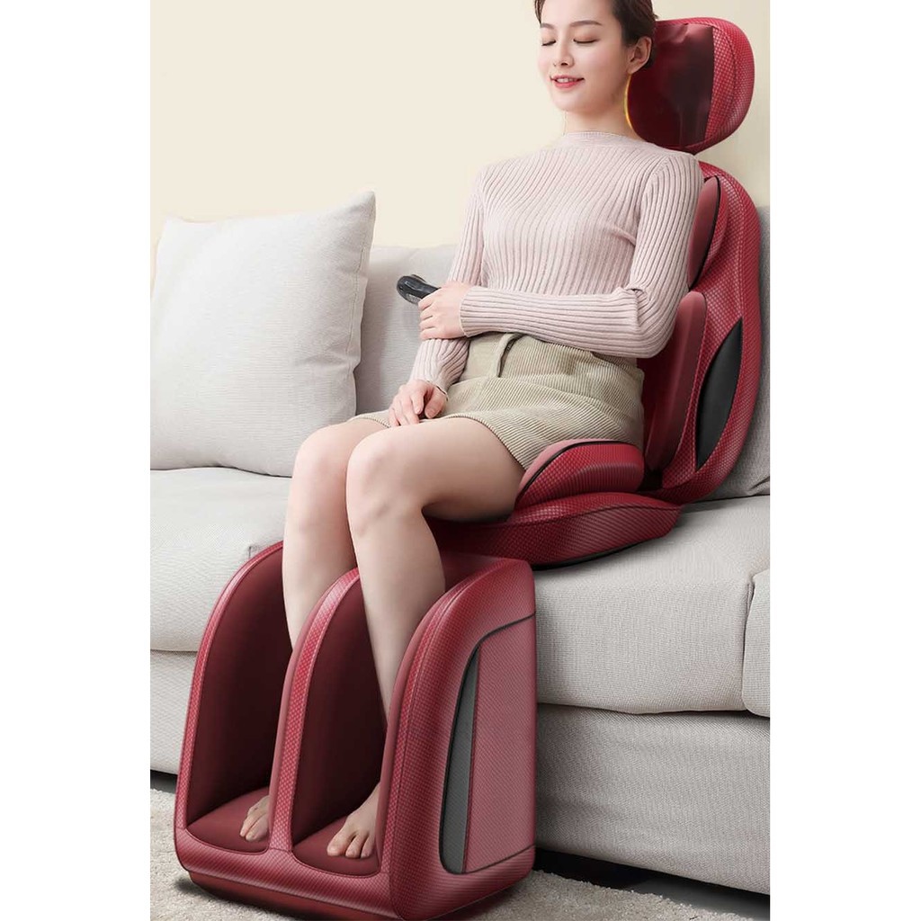 Ghế massage - matxa toàn thân, chân, lưng cho người già, trẻ giá rẻ