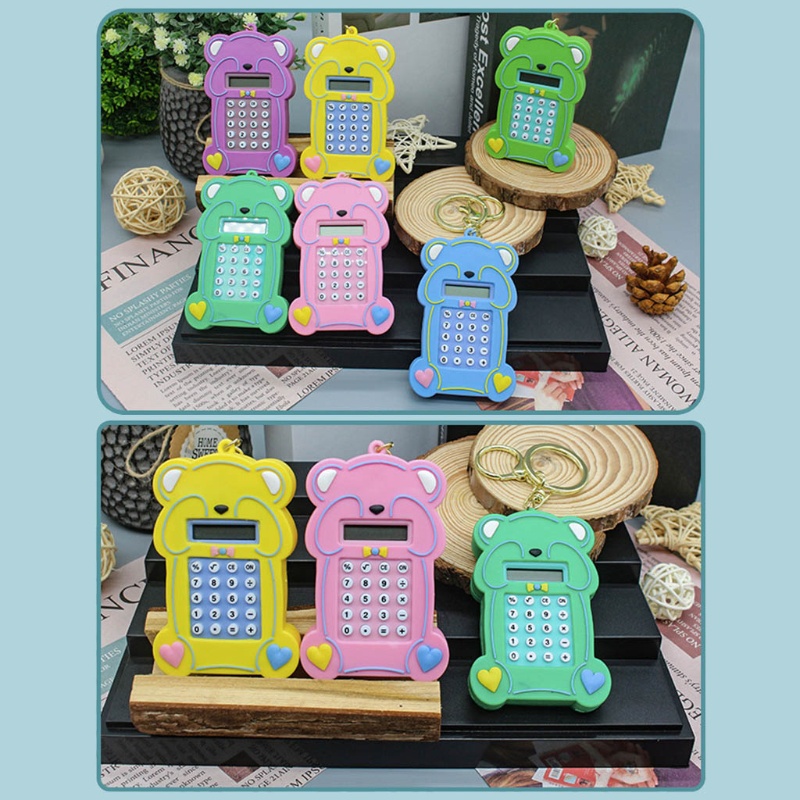 Móc Khóa Hình Máy Tính Mini Dễ Thương