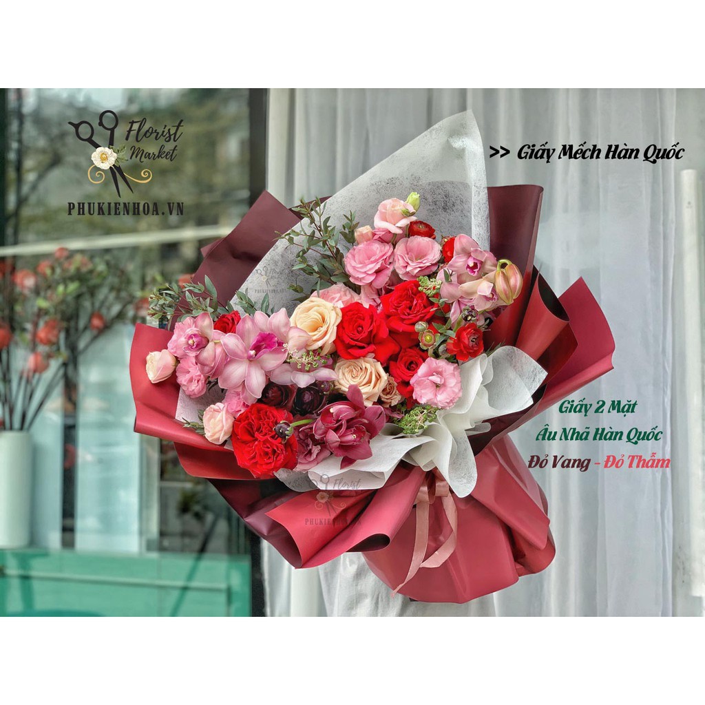 Giấy Gói Hoa - Mếch Hàn Quốc