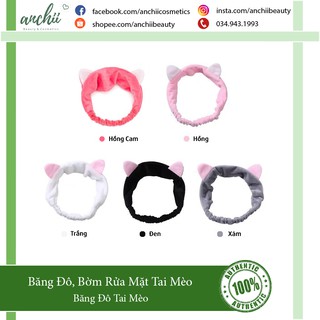 [FLASH SALE] Băng Đô, Bờm Rửa Mặt Tai Mèo