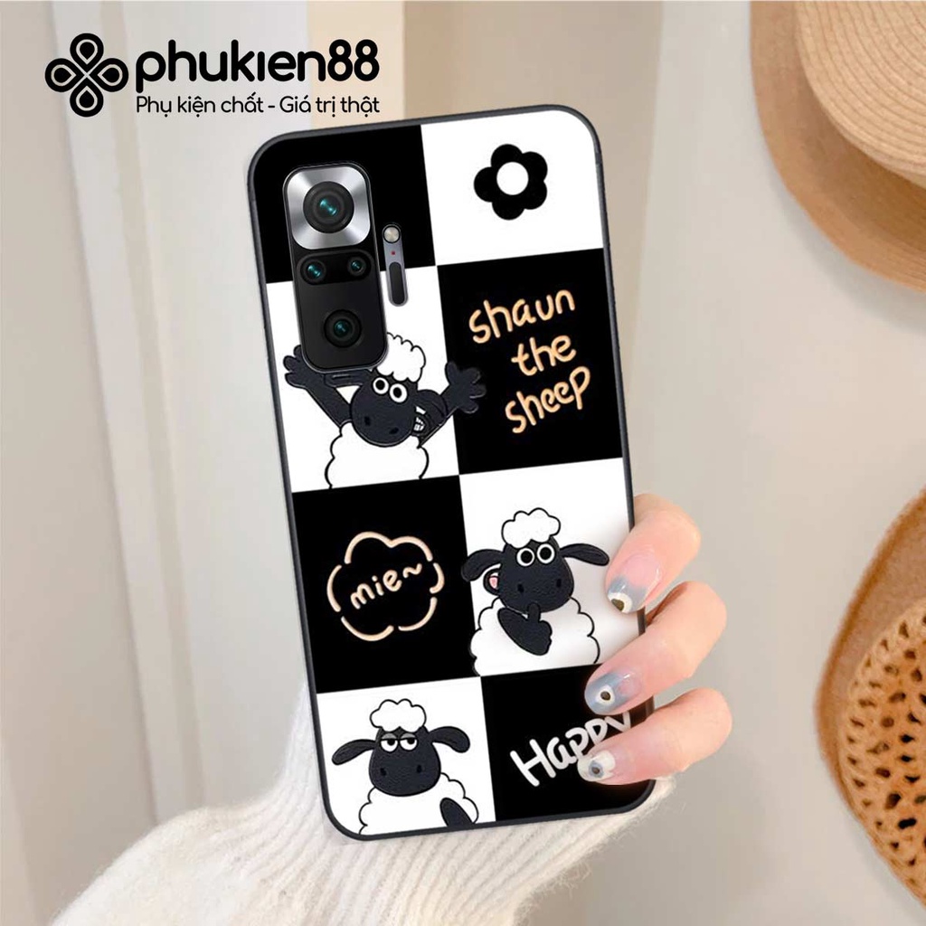 Ốp lưng điện thoại Xiaomi Redmi Note 10 / Note 10 Pro astronaut, bear leopart, sheep, vỏ ốp rẻ bền đẹp