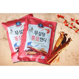 KẸO HỒNG SÂM KHÔNG ĐƯỜNG ĐỎ 500GR