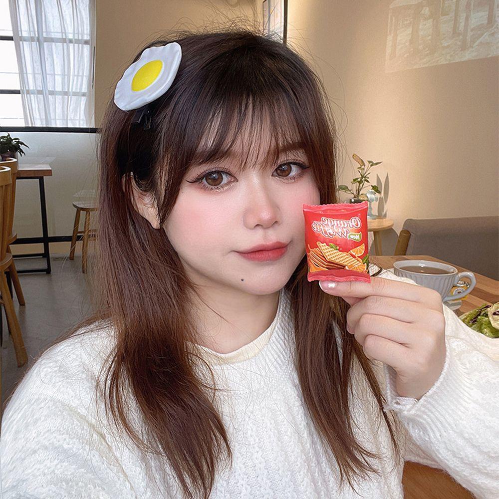 BERNARDO Kẹp Tóc Hình Que Kem Cola Ngộ Nghĩnh Cho Nữ