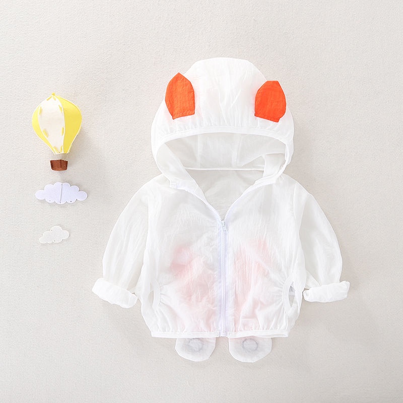 Áo Khoác Chống Nắng Thoáng Khí Thời Trang Mùa Hè Dành Cho Bé