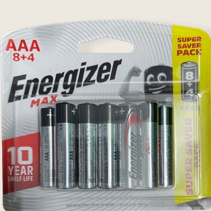 Pin AA , AAA - Pin Energizer 1,5V Siêu Bền - Hàng Chính Hãng-[FREE SHIP] TỪ ĐƠN 50K