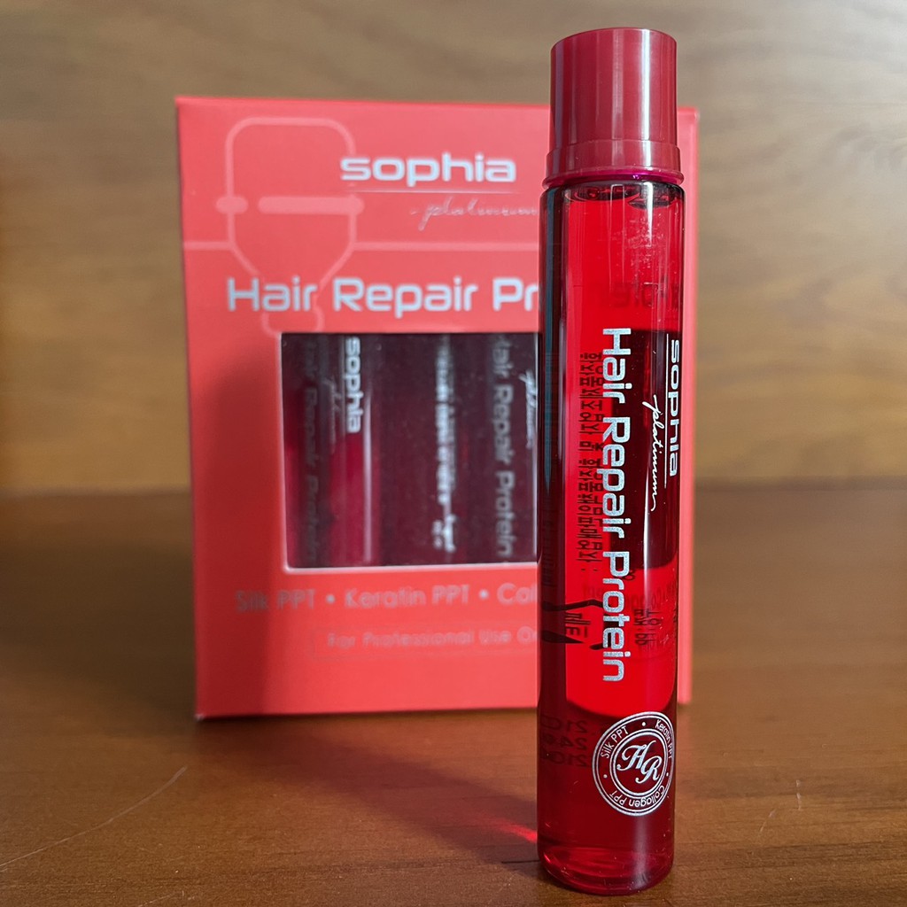 Sophia Protein Repair chuyên phục hồi tóc hư nát ( lọ 13ml) (Platinum)