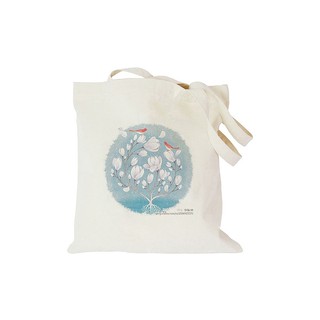 Túi tote vải thô canvas hoa ngọc lan - btch26