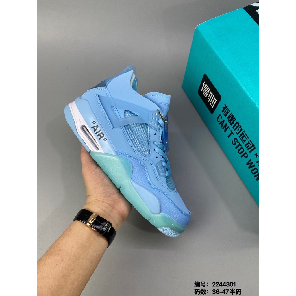 Giày Bóng Rổ Air Jordan 4 Phiên Bản Giới Hạn Phong Cách Retro 2021