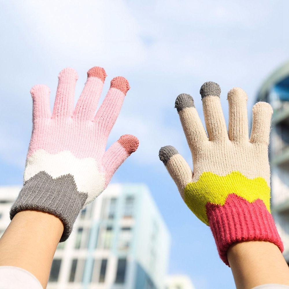 Găng Tay Len Co Giãn Họa Tiết Hoa Đơn Giản WMES15H Cho Nam Và Nữ