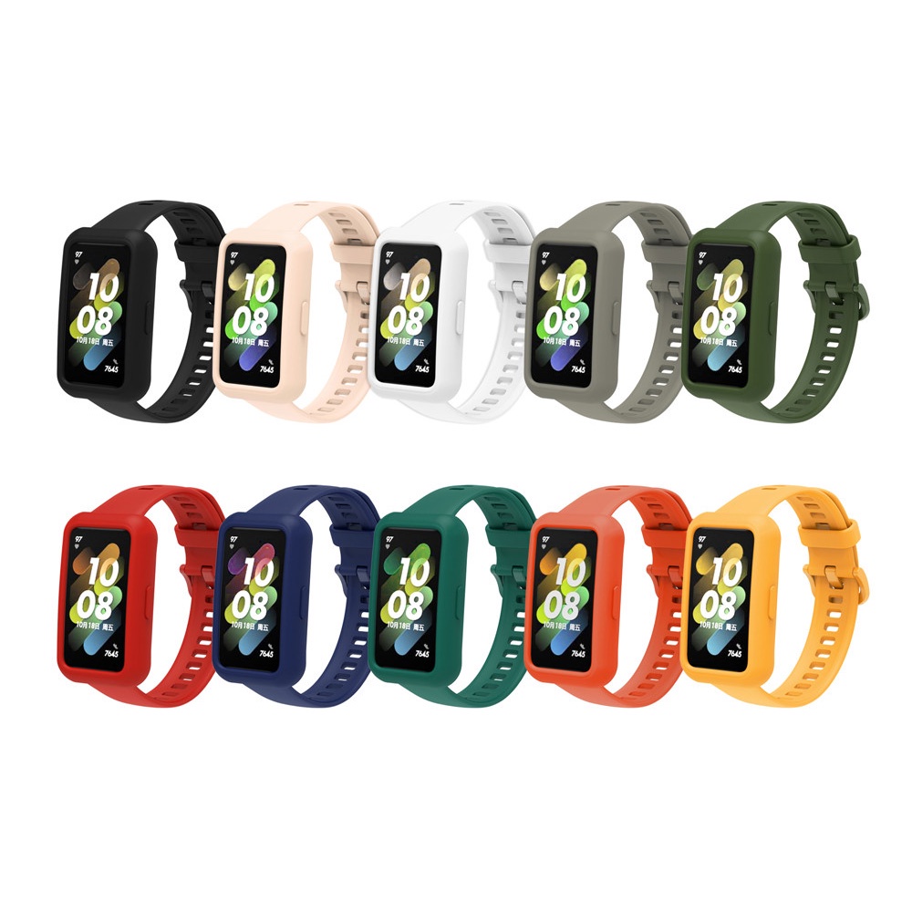 Ốp Điện Thoại Silicon Bảo Vệ Cho Huawei Band 6 7 8 / Honor Band 6