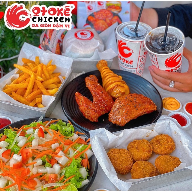 HCM, Đồng Nai [Evoucher] Phiếu quà tặng Otoké Chicken 300k
