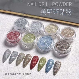 Set nhũ 8 màu siêu sáng