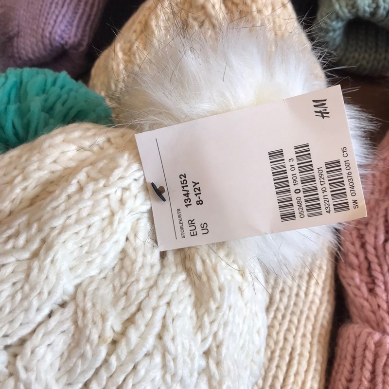 Mũ len h.m bé trai bé gái 1-14y