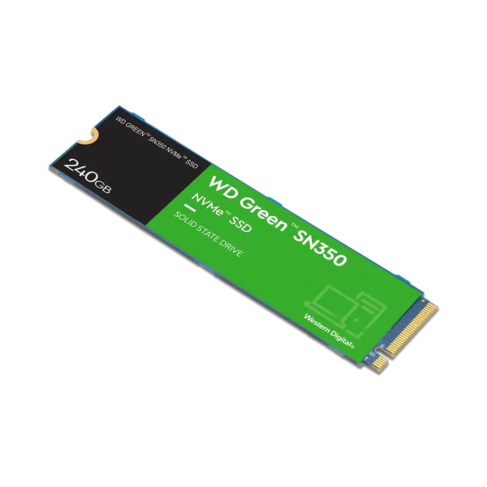 Ổ cứng SSD Western Digital Green SN350 PCIe Gen3 x4 NVMe M.2 240GB WDS240G2G0C