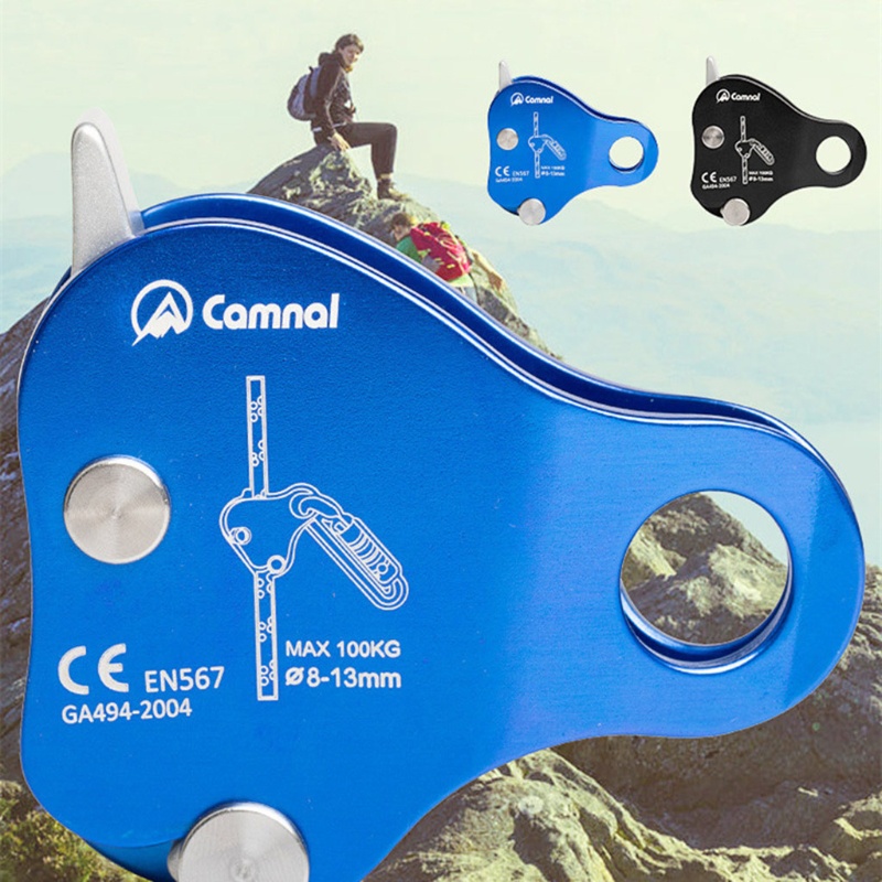 Kẹp Tự Khóa Dây Thừng Leo Núi Chống Rơi An Toàn