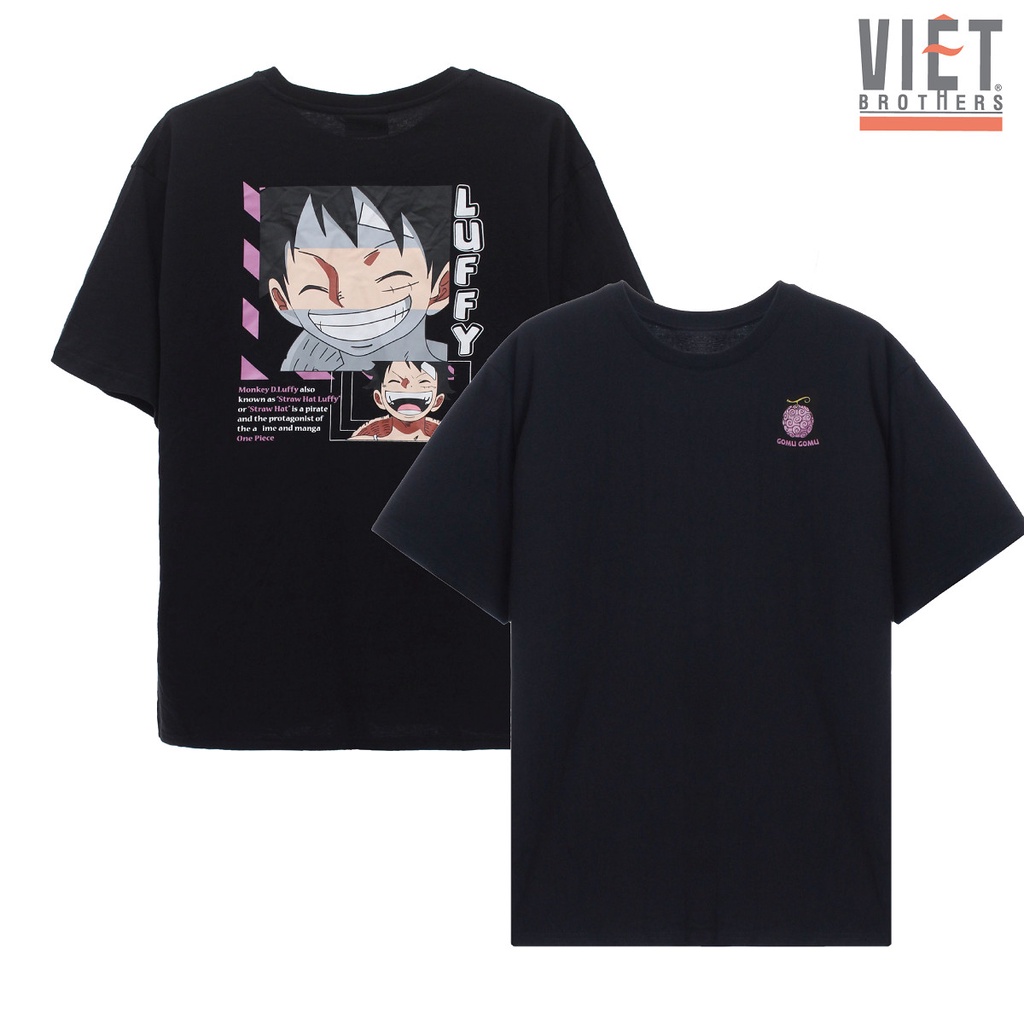 Áo phông nam VIỆTBROTHERS in hình luffy 221APA37