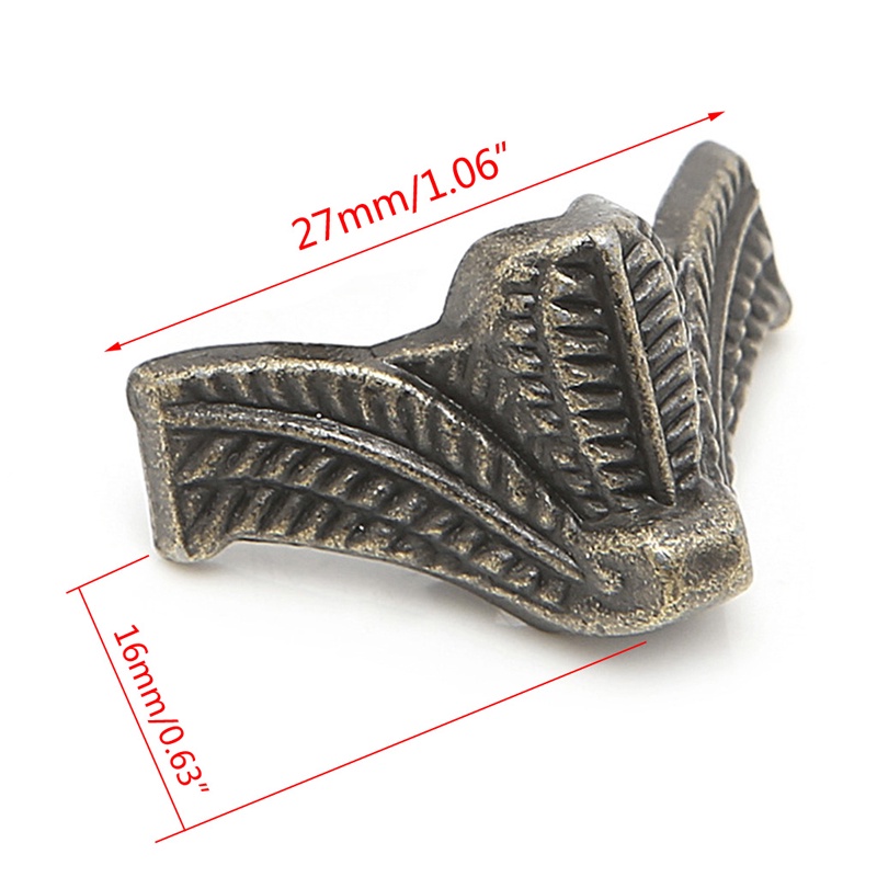 Bộ 4 Hộp Đựng Trang Sức Bằng Kim Loại Phong Cách Vintage