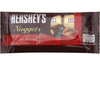 Socola đen Hershey's Nuggets Nhân hạnh nhân 56g/ 28g